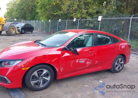 2019 Honda Civic Lx из США, поврежденный, VIN 2HGFC2F61KH507031